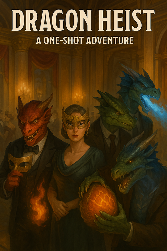 Dragon Heist - D&D One Shot - Friday 5pm (10/24)