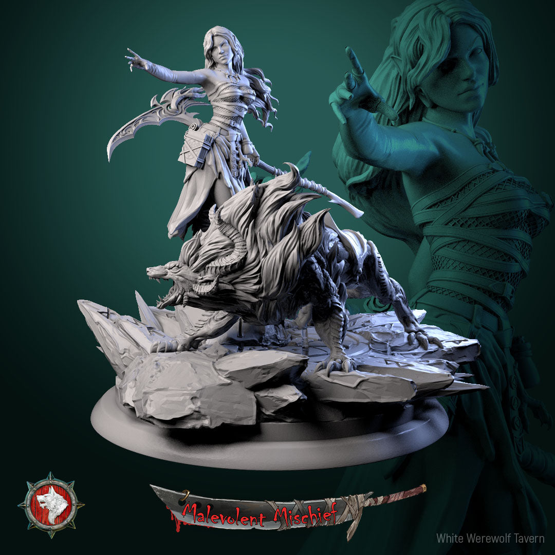 Alberta the Soulflayer Diorama