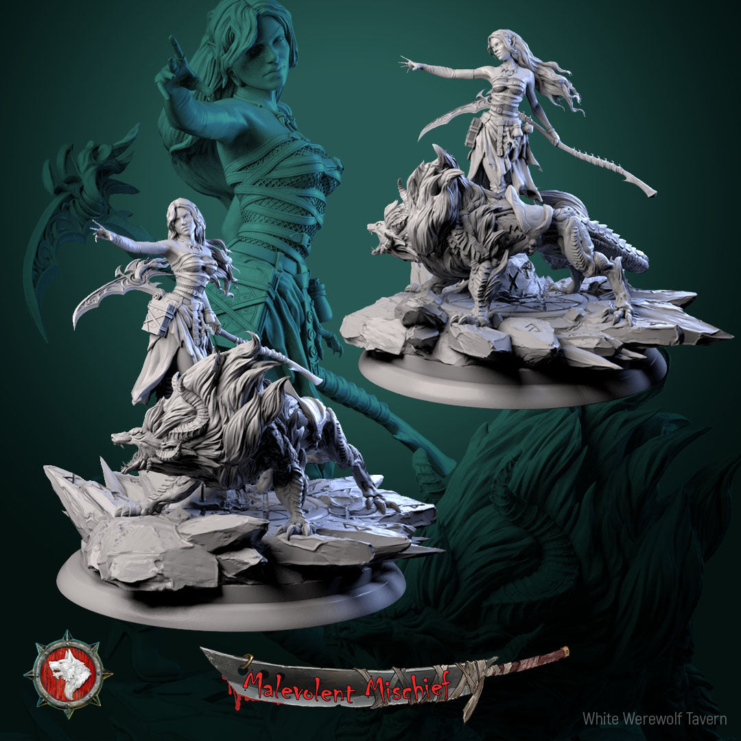 Alberta the Soulflayer Diorama