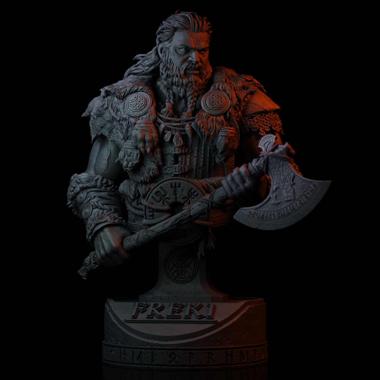 Freki - The Boarheaded Bust
