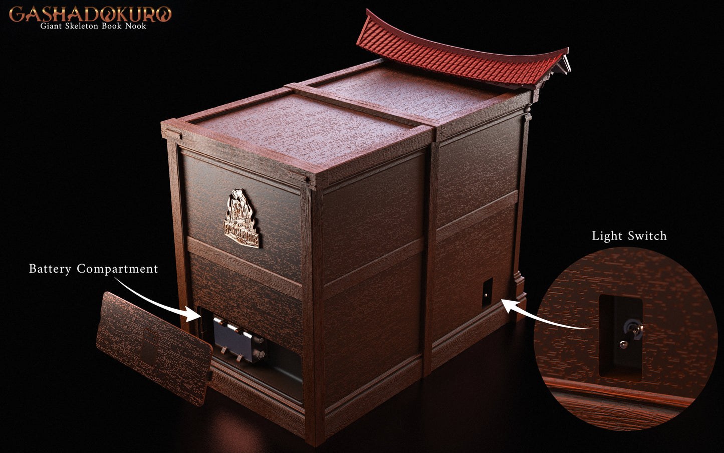 Gashadokoru - Book Nook Diorama