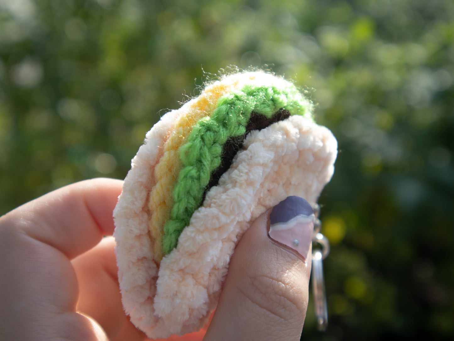 Taco Keychain