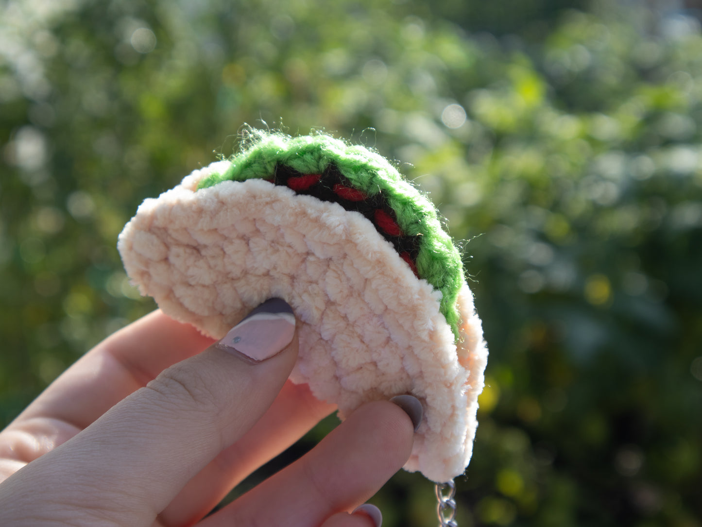 Taco Keychain