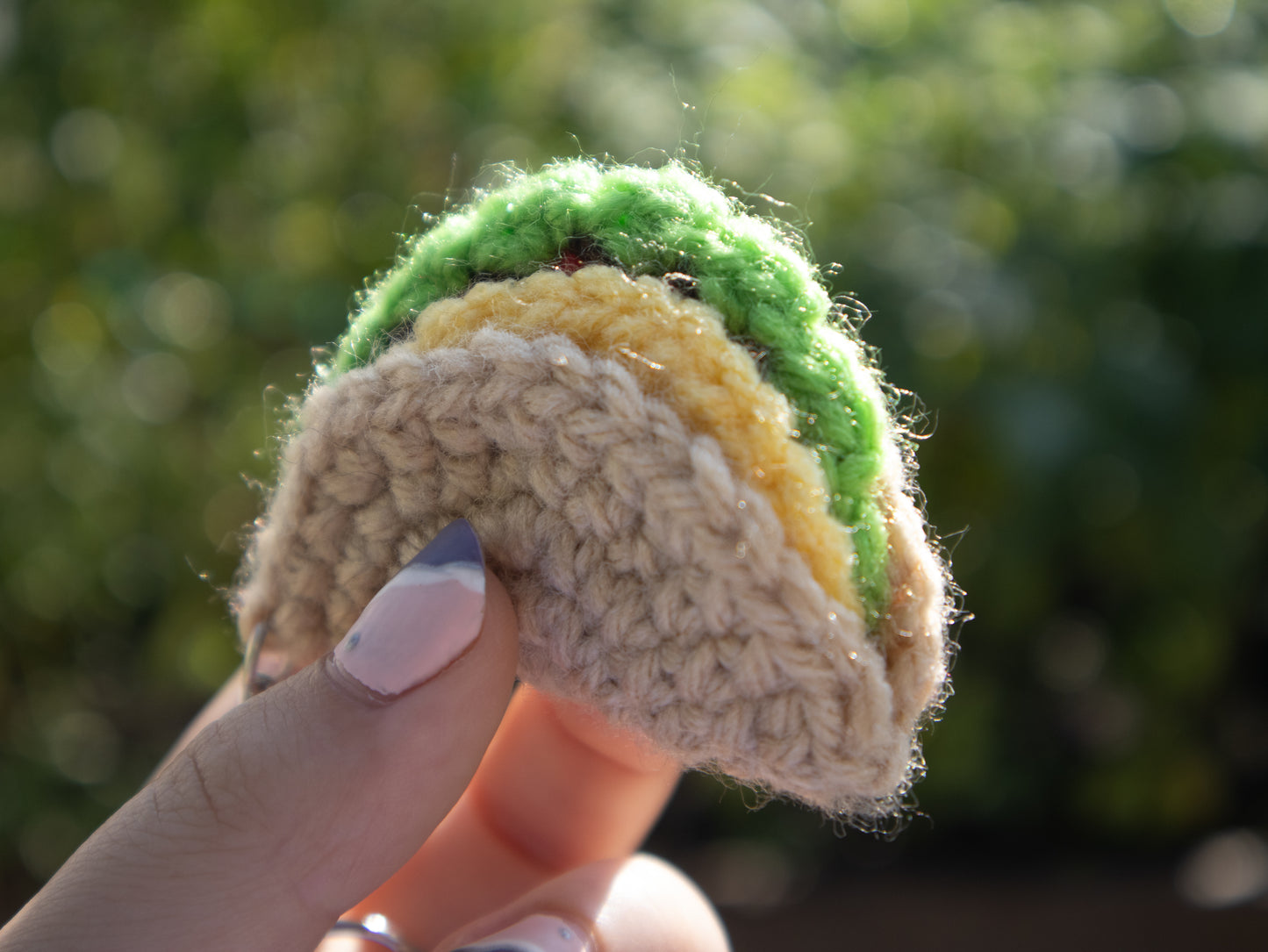 Taco Keychain