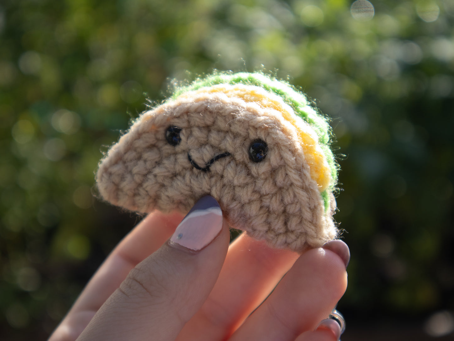 Taco Keychain