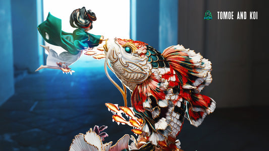 Tomoe and the Koi
