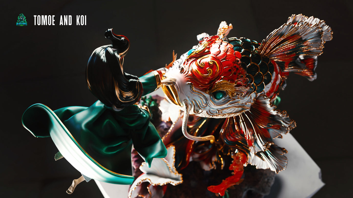 Tomoe and the Koi