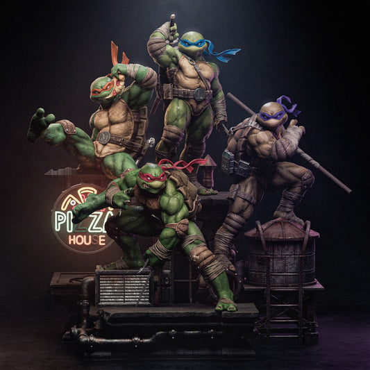 TMNT diorama